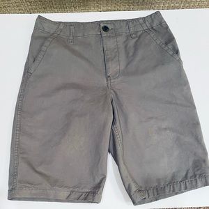 Aeropostale Gray Flat Front Shorts 14